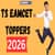 TS EAMCET Toppers List 2026 - Check List with Names & Marks